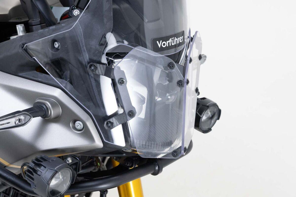 SW Motech Headlight Guard For Yamaha XTZ 700 2024-2025 Front Black/Clear
