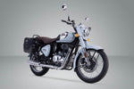 SW Motech Legend Side Pannier Bag System LC For Royal Enfield Classic 350 2022-2024 - Black Brown