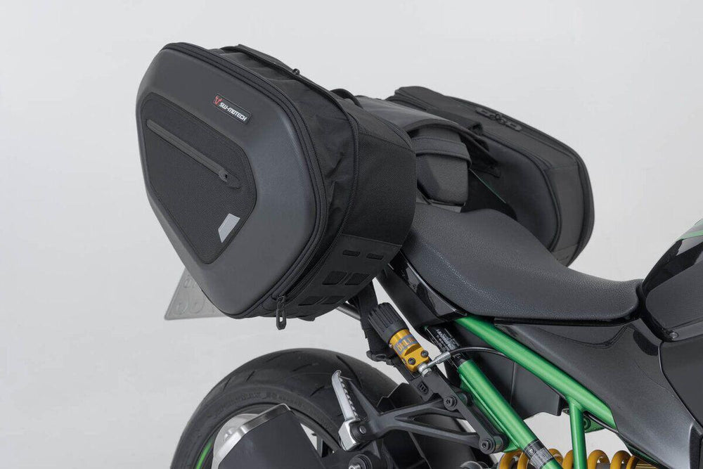 SW Motech Pro Blaze H Saddlebag Set with EDGE protection For Kawasaki Z 900 ABS 2022-2026 - Black