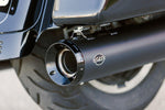 S&S Cycle 4-1/2" GNX Silencers For Harley Davidson FLHR 1340 1995-1998 - Guardian Black