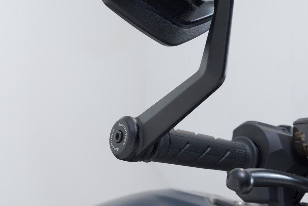 SW Motech Bar End Mirrors For Honda CB1000R 2008-2024 - Black