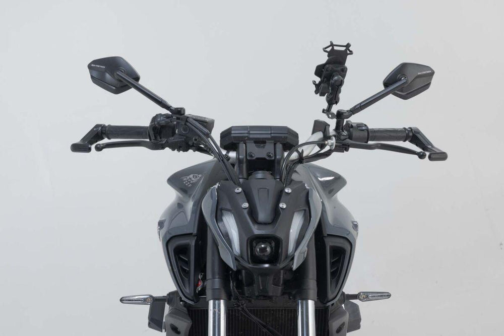 SW Motech Sport Mirror Set Short Arm For KTM Adventure 640 1999-2006 - Black