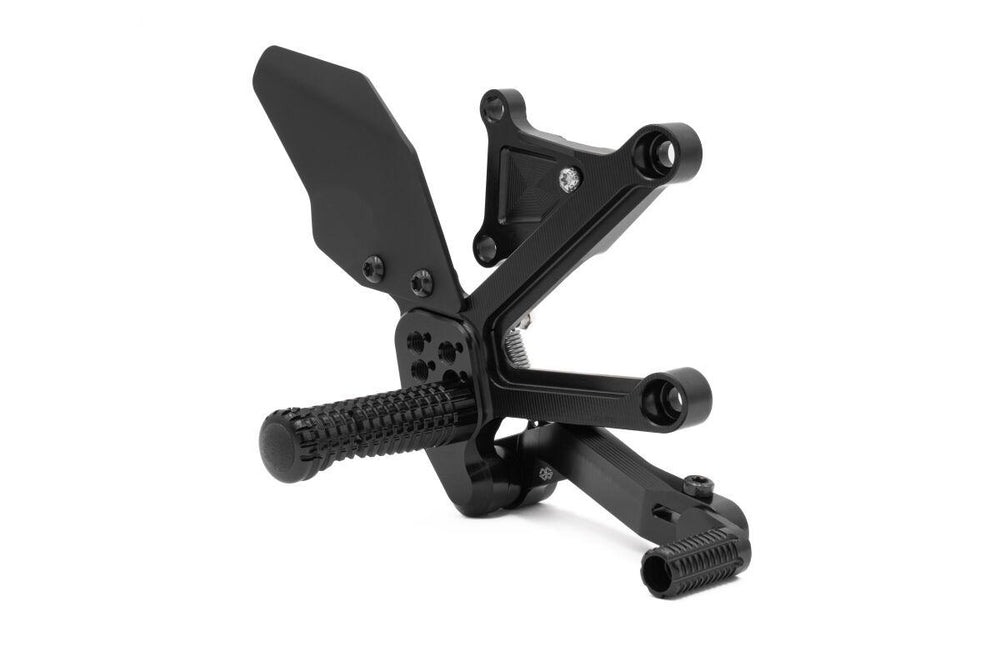 Gilles Rearset Factor-X For Kawasaki ZX-4 R 400 ABS 2023-2026 Left and Right - Black