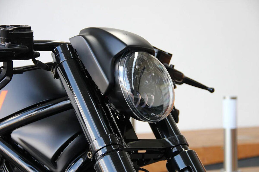 Cult Werk Fork Covers For Harley Davidson VRSCA 1130 2002-2006 Upper - Black