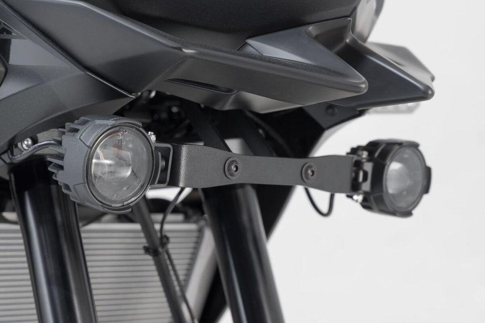 SW Motech EVO Fog Lights For Kawasaki KLE 650 2021-2024 - Black