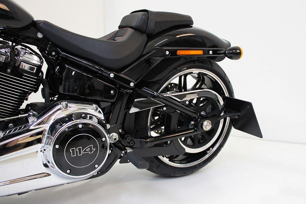 Cult Werk License Plate For Harley Davidson FLDE 1750 2018-2020