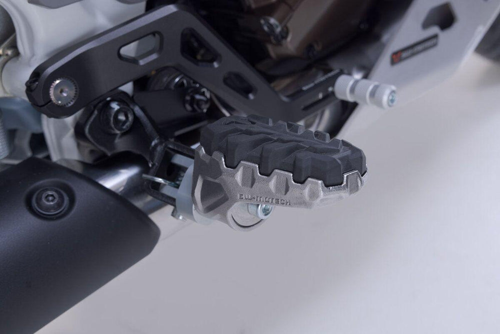 SW Motech Evolution Footpegs For Honda CRF1000L ABS Africa Twin 2018-2019 - Black