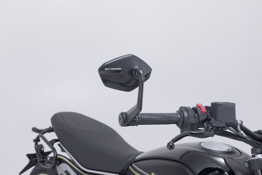 SW Motech Bar end Mirrors For Suzuki GSX-S 1000 2016 - Black