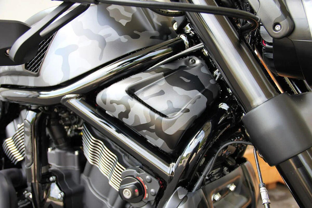 Cult Werk Ram Air For Harley Davidson VRSCA 1130 2002-2005 - Black