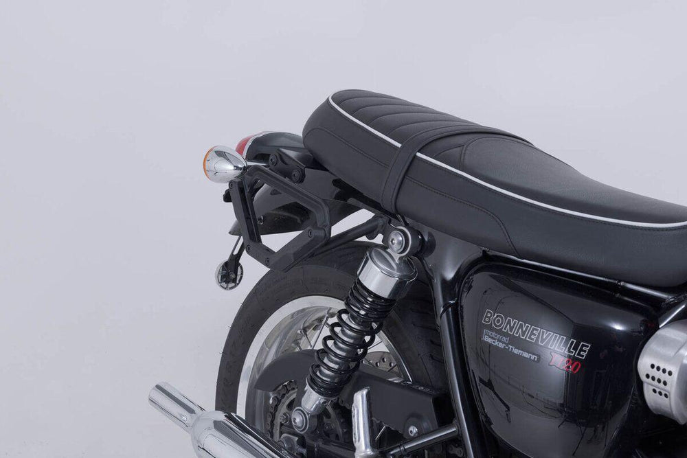 SW Motech V-LOC Side Carrier Right For Triumph Bonneville 1200 T120 ABS 2016-2026 - Black