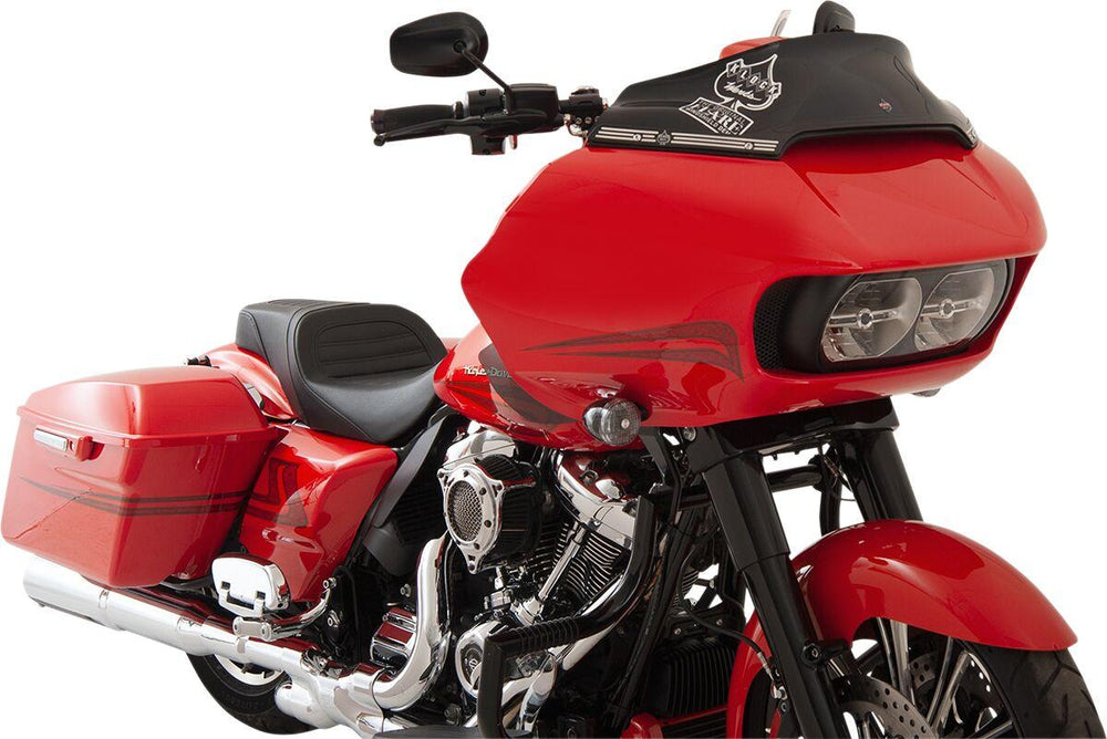 Klock Werks Sport Flare Windshield For Harley Davidson FLTRK 1868 ABS 2020-2024 15 cm (6") - Black