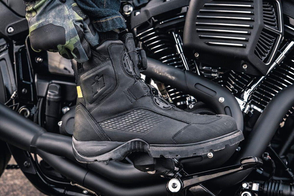 Icon Stormhawk Boots - Black