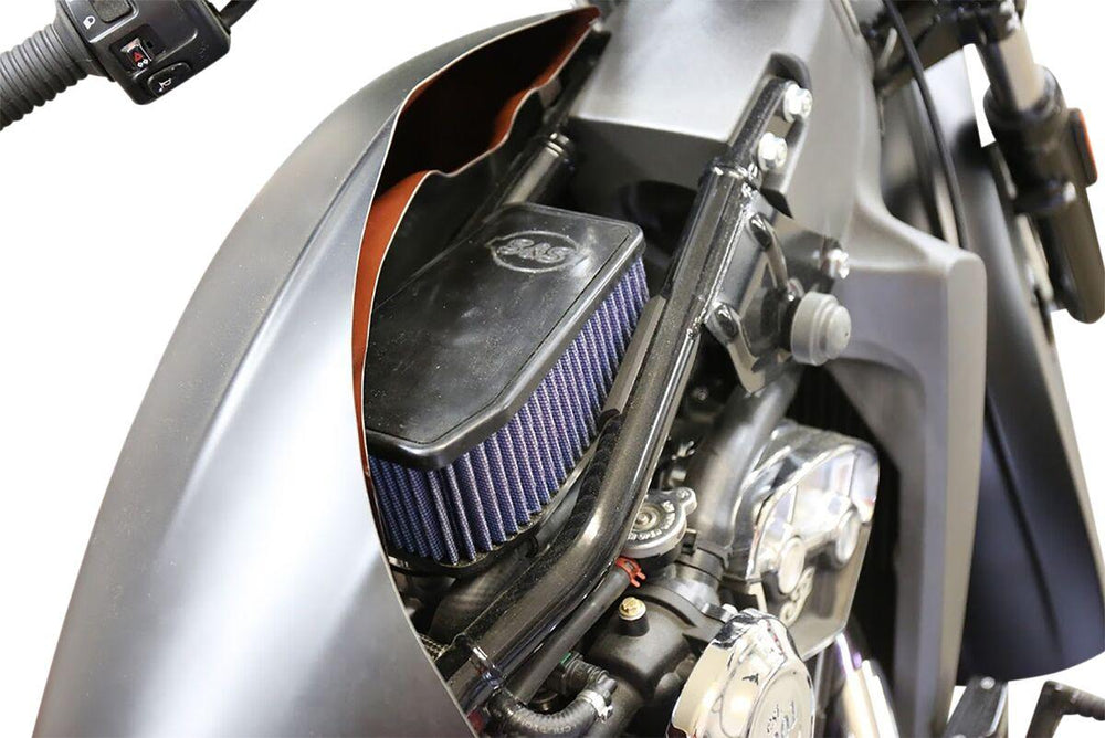 S&S Cycle Stealth Two Air Cleaner Kit For Victory Octane 1179 2016-2017 - Black Blue