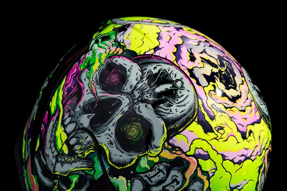 Icon Unisex Airform Hippy Dippy Helmet - Purple