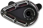 Performance Machine Jet Air Cleaner Kit For Harley Davidson FLDE 1750 2018-2020 - Contrast Cutâ¢ Silver