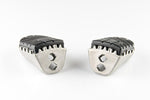SW Motech ION Footpegs For Honda CRF1000L ABS Africa Twin Silver/Black