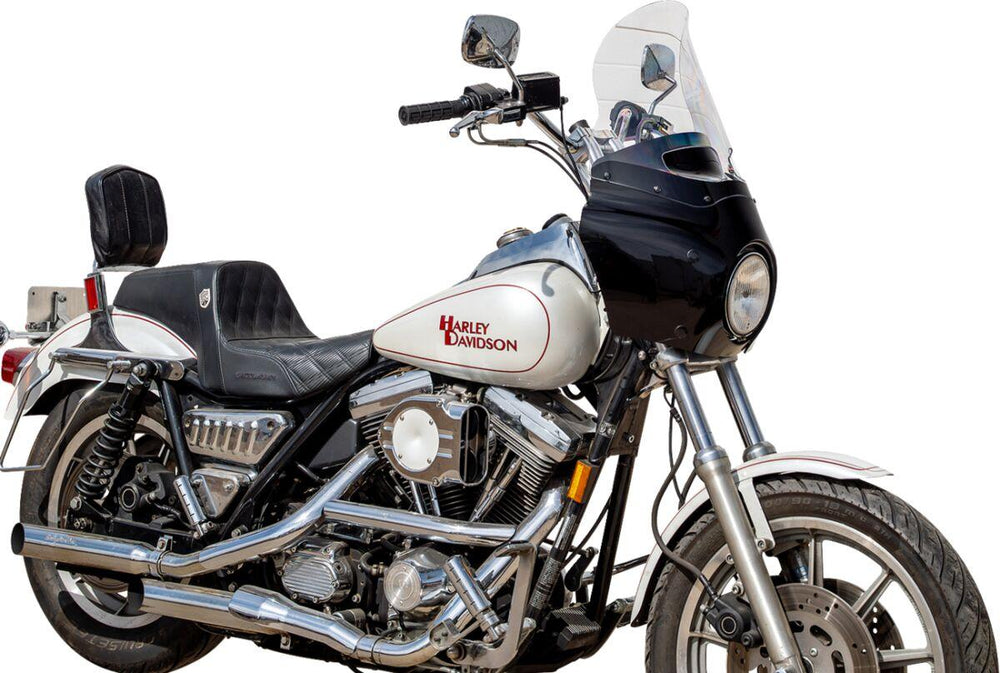 Klock Werks Flare Windshield For Road Warrior Fairing 38 cm (15") - Clear