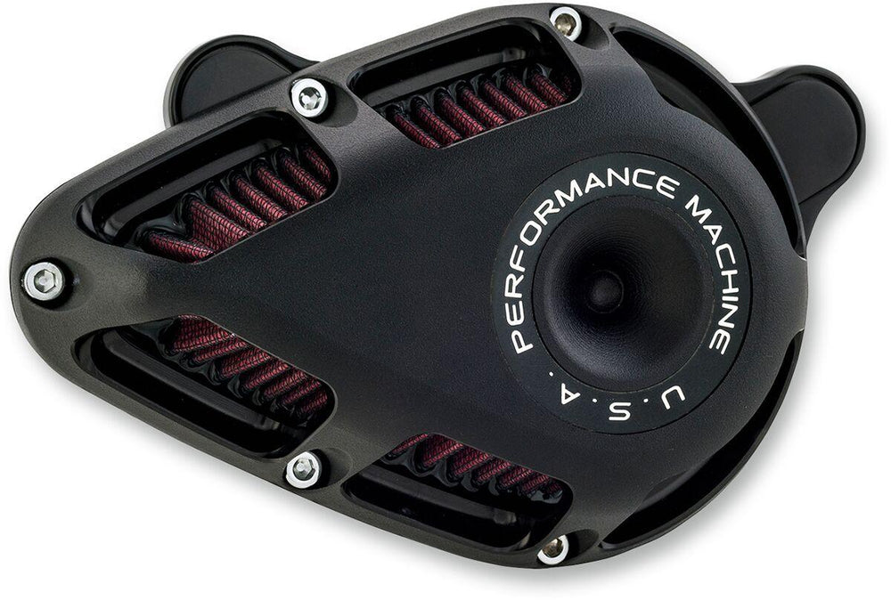 Performance Machine Jet Air Cleaner Kit For Harley Davidson FLDE 1750 2018-2020 - Black Opsâ¢