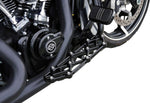 Arlen Ness Diamond Rider Floorboards For Harley Davidson FLD 1690 2012-2013 - Black