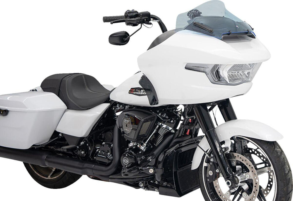 Klock Werks Kolor Flare Ice Windshield For Harley Davidson FLTRX 1923 2024-2025 25.5 cm (10") - Blue