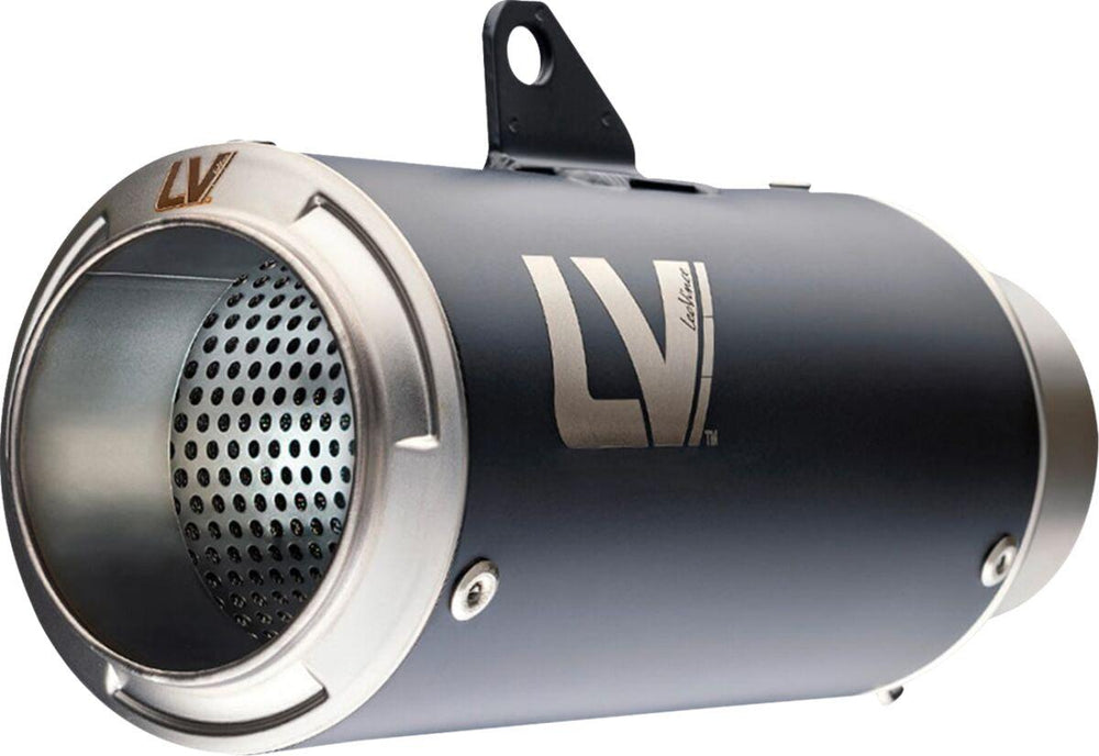 LeoVince Muffler For Kawasaki EX 400 2018-2022 - Matte Black