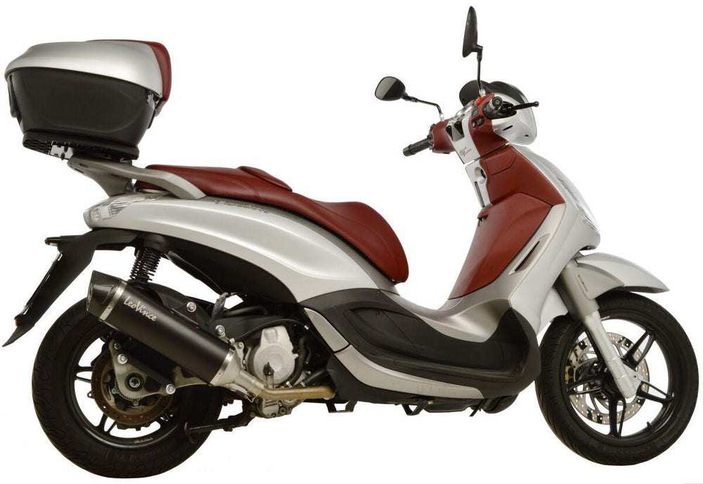 LeoVince Stainless Steel Nero Silencer For Piaggio Beverly 350 I.E.S ABS 2016 Right