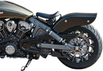 Klock Werks Outrider Rear Fender For Indian Scout 60 2016-2020 - Black/E-Coating