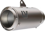 LeoVince Muffler For Kawasaki EX 400 2018-2022 - Silver