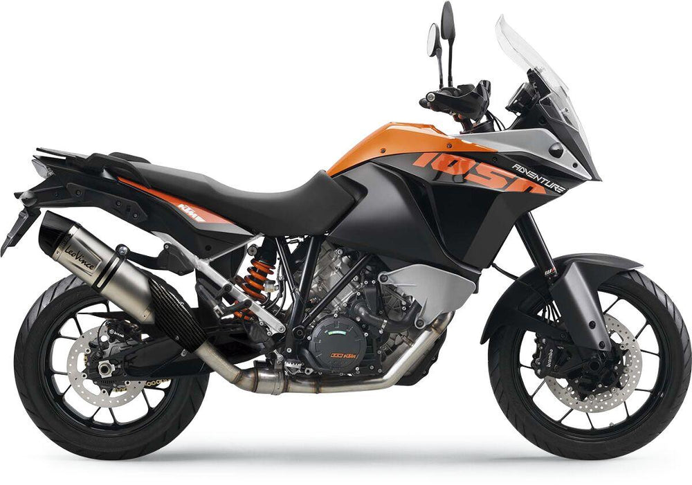 LeoVince LV One Evo Stainless Steel Silencer For KTM Adventure 1050 2015-2016 Right