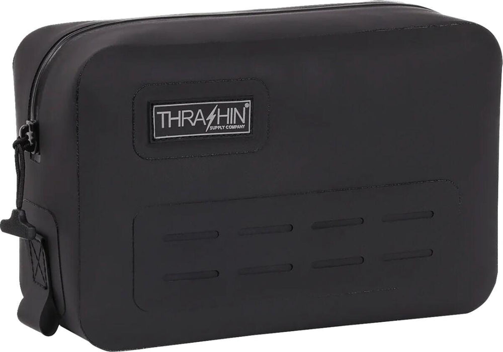 Thrashin Supply Co Handlebar Bag Black - 12.5cm (5") x 17.5cm (7") x 8.26cm (3-1/4")