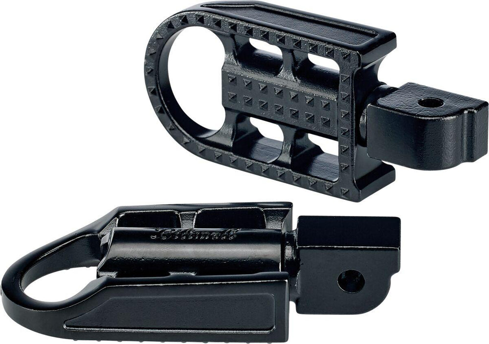 Biltwell Mushman Footpegs For Harley Davidson FLDE 1750 2018-2020 - Black