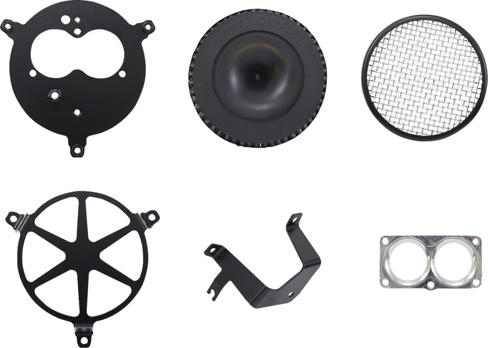 Cobra Air Cleaner Kit For Kawasaki VN 900 2006-2019 Spoke - Black