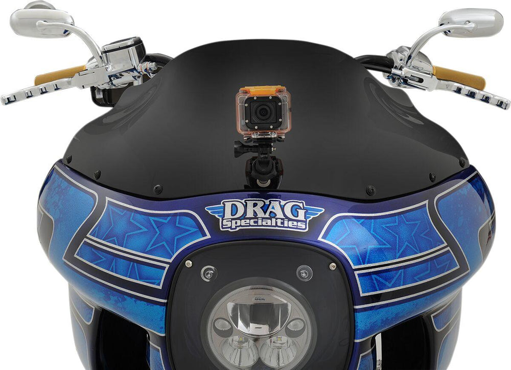 Klock Werks Flare Windshield For Harley Davidson FXRP 1340 23 cm (9") - Black