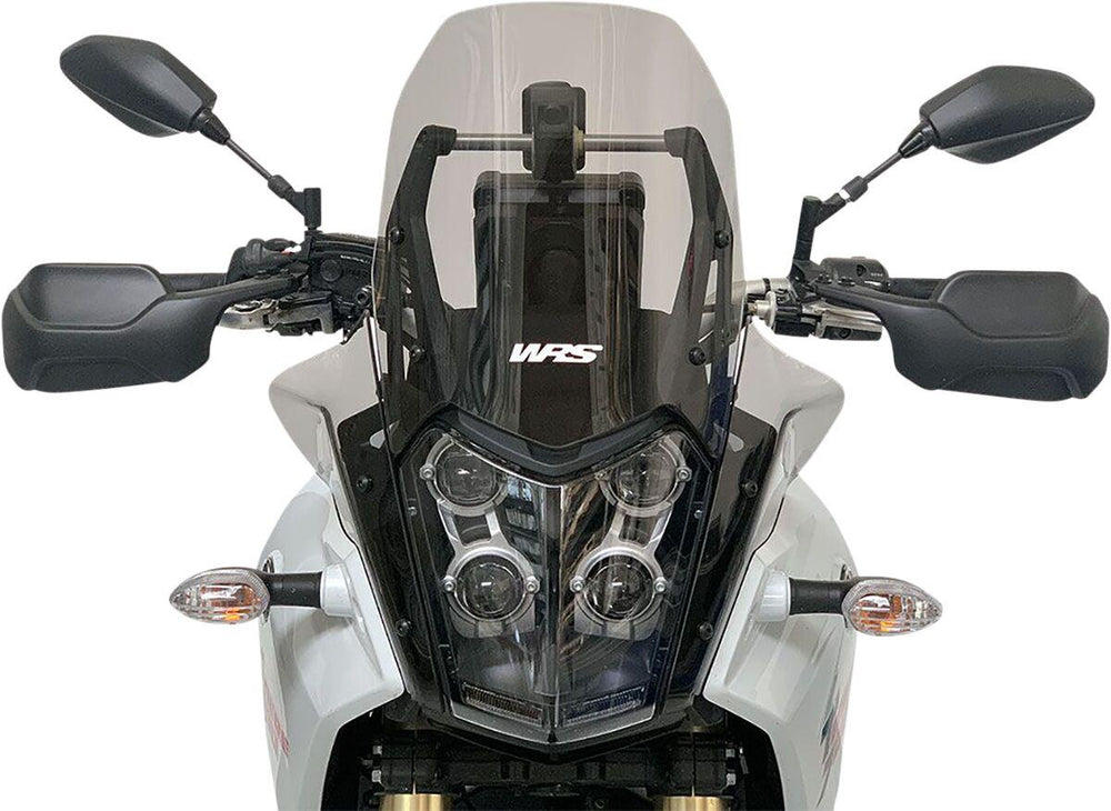 WRS Windscreen For Yamaha XTZ 690 2019-2022 29 cm (11-1/2") - Smoke