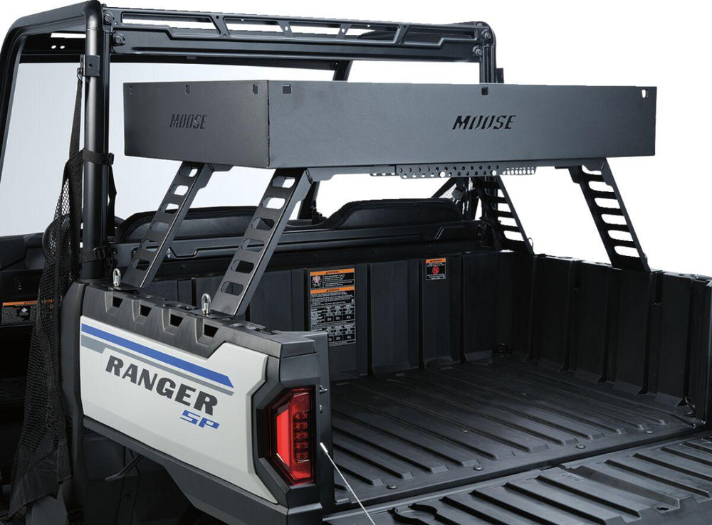 Moose Racing Universal Upper Deck System Cargo Bed Rack - Black