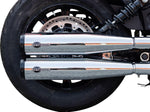 S&S Cycle Grand National  Silencers For Indian Scout 60 2019-2022 - Show Chrome
