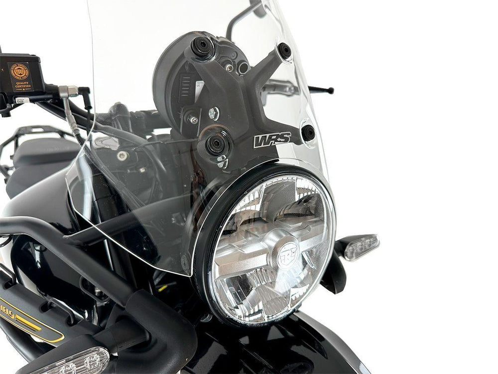 WRS Windscreen For Royal Enfield Himalayan 450 ABS 2024-2025 37.5 cm (14-3/4") - Clear