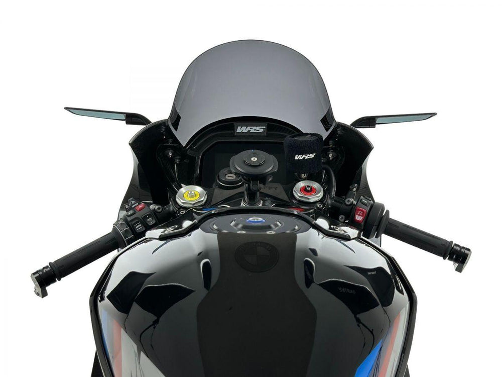 WRS Windscreen For BMW M 1000 RR ABS 2023-2024 21.5 cm (8-1/2") - Dark Smoke