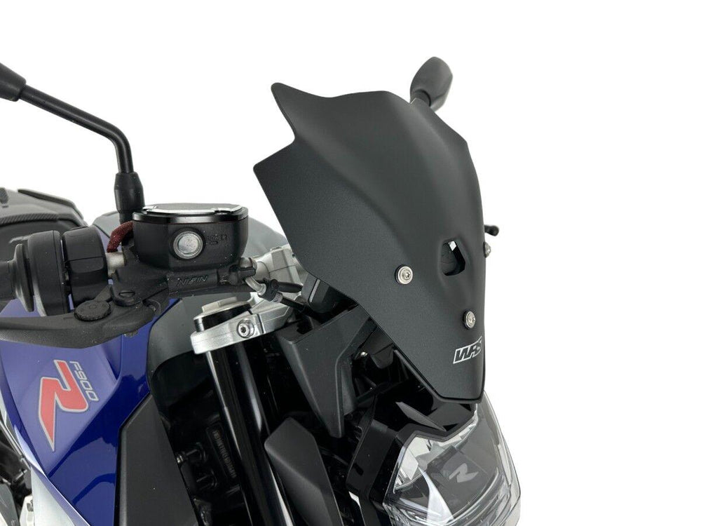 WRS Windscreen For BMW F 900 R ABS 2020-2024 29.5 cm (11-5/8") - Black