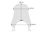 WRS Windscreen For Royal Enfield Himalayan 450 ABS 2024-2025 32.5 cm (12-3/4") - Clear