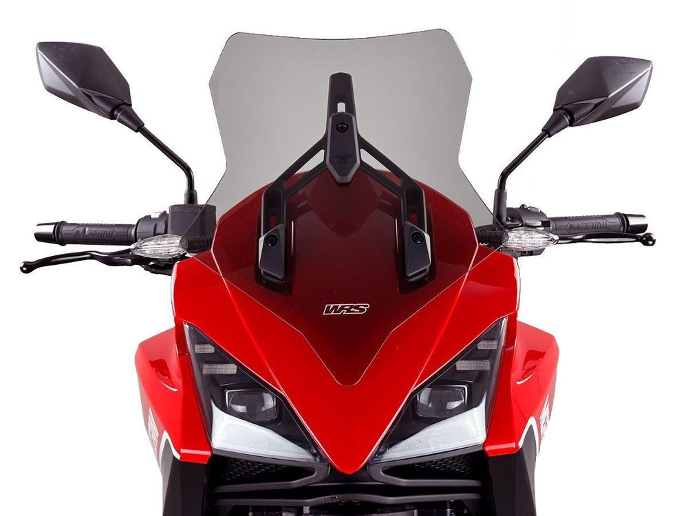 WRS Windscreen Sport X-Cape 650 For Moto Morini X-Cape 650 ABS 2023-2024 43 cm (17") - Dark Smoke