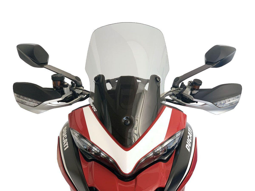 WRS Windscreen For Ducati MultiStrada 1200 ABS 2015-2017 50 cm (19-3/4") - Smoke