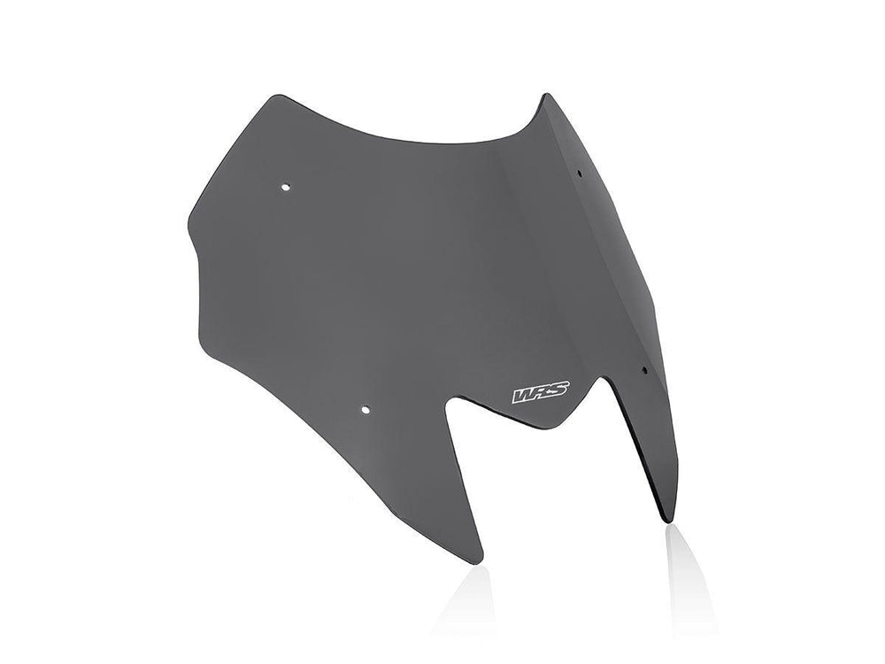 WRS Windscreen for Scooter For Yamaha XP 560 T-Max ABS 2022-2024 22.5 cm (8-7/8") - Dark Smoke