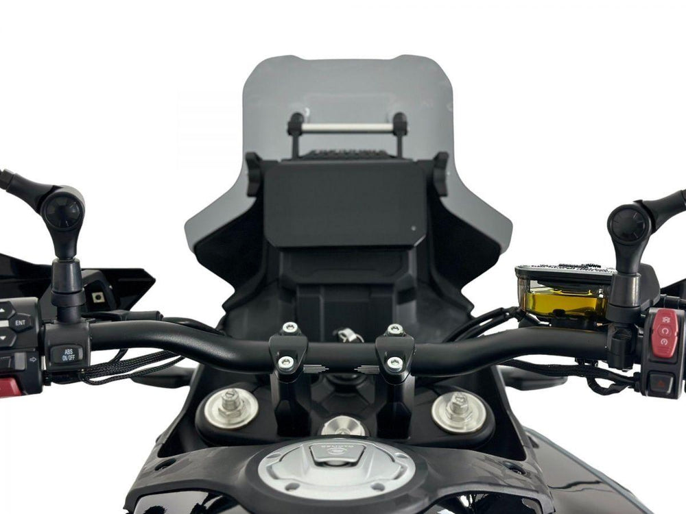 WRS Windscreen For CF Moto MT 450 ABS 2024-2026 - Dark Smoke
