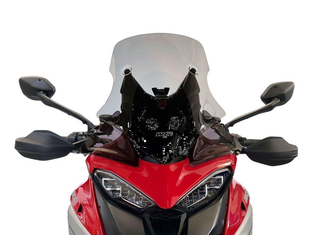 WRS Windscreen For Ducati MultiStrada V4 1200 ABS 2022-2025 52 cm (20-1/2") - Dark Smoke