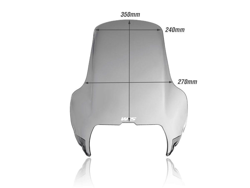 WRS Windscreen For BMW R 1100 GS 1994-1999 - Smoke