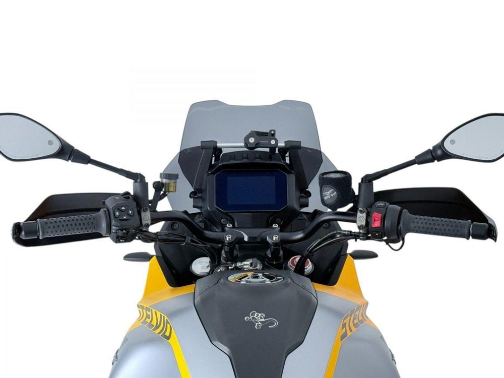 WRS Side Deflectors For Moto Guzzi Stelvio 1000 ABS 2024 - Dark Smoke