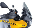 WRS Windscreen Touring W/ Radar Stelvio For Moto Guzzi STELVIO 1000 ABS 2024-2025 48 cm (18-7/8") - Smoke