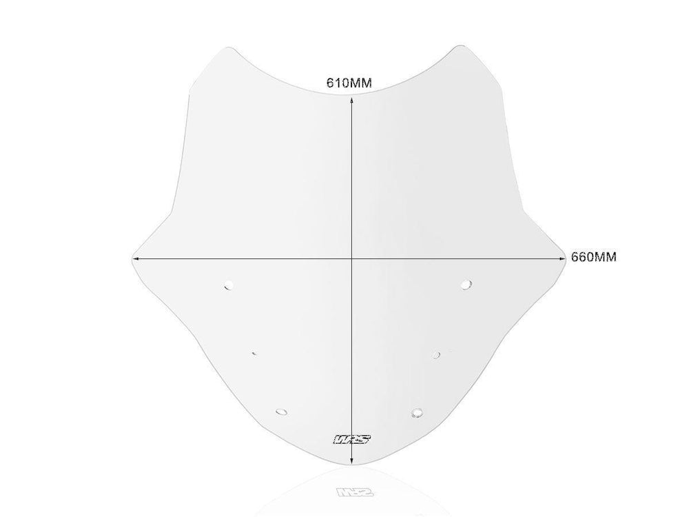 WRS Windscreen For BMW R 1200 RT ABS 2014-2019 61 cm (24") - Clear