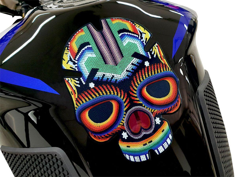 Onedesign Resin/Soft Touch Tank Pad Skull - Multi